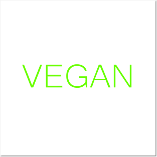 VEGAN Posters and Art